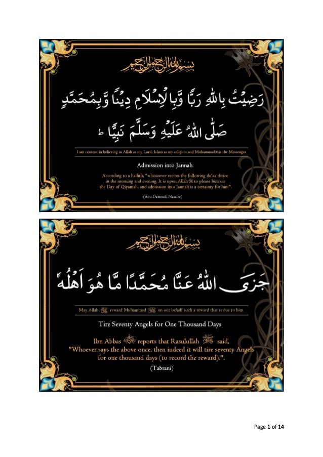 islamic hadith pdf